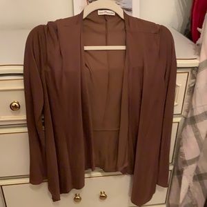 Light weight brown cardigan